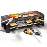 Gourmetstel met steengrill 8 persoons