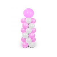 Set van 2 Ballon pilaren met topballon